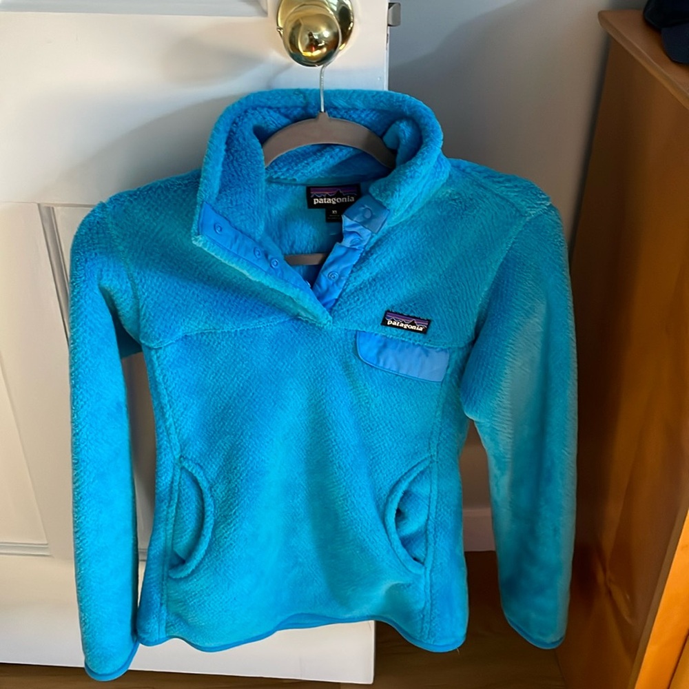 Blue Re-Tool Patagonia Half -Zip